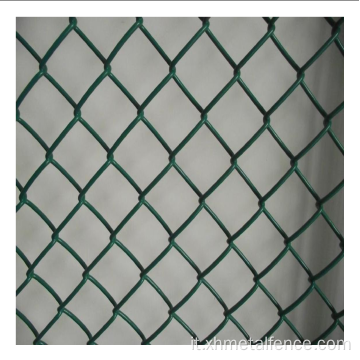 Fence a catena galvanizzata a caldo o rivestito in PVC